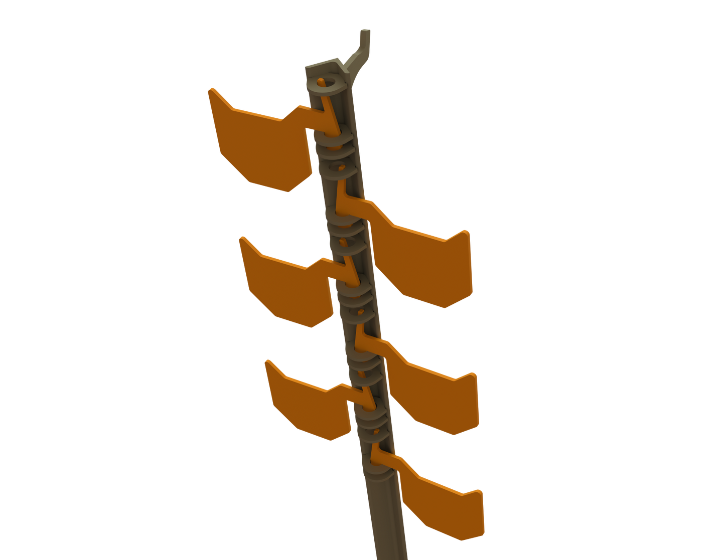 Dueling Tree w/ (6) 1/4" AR550 Paddles