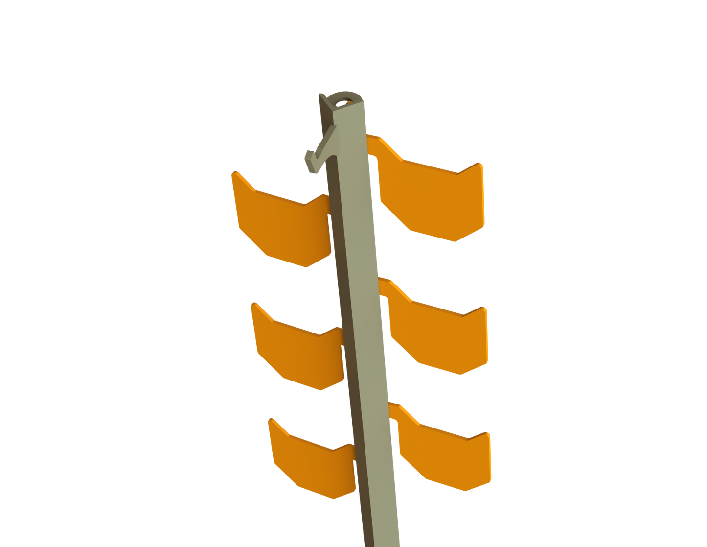 Dueling Tree w/ (6) 1/4" AR550 Paddles