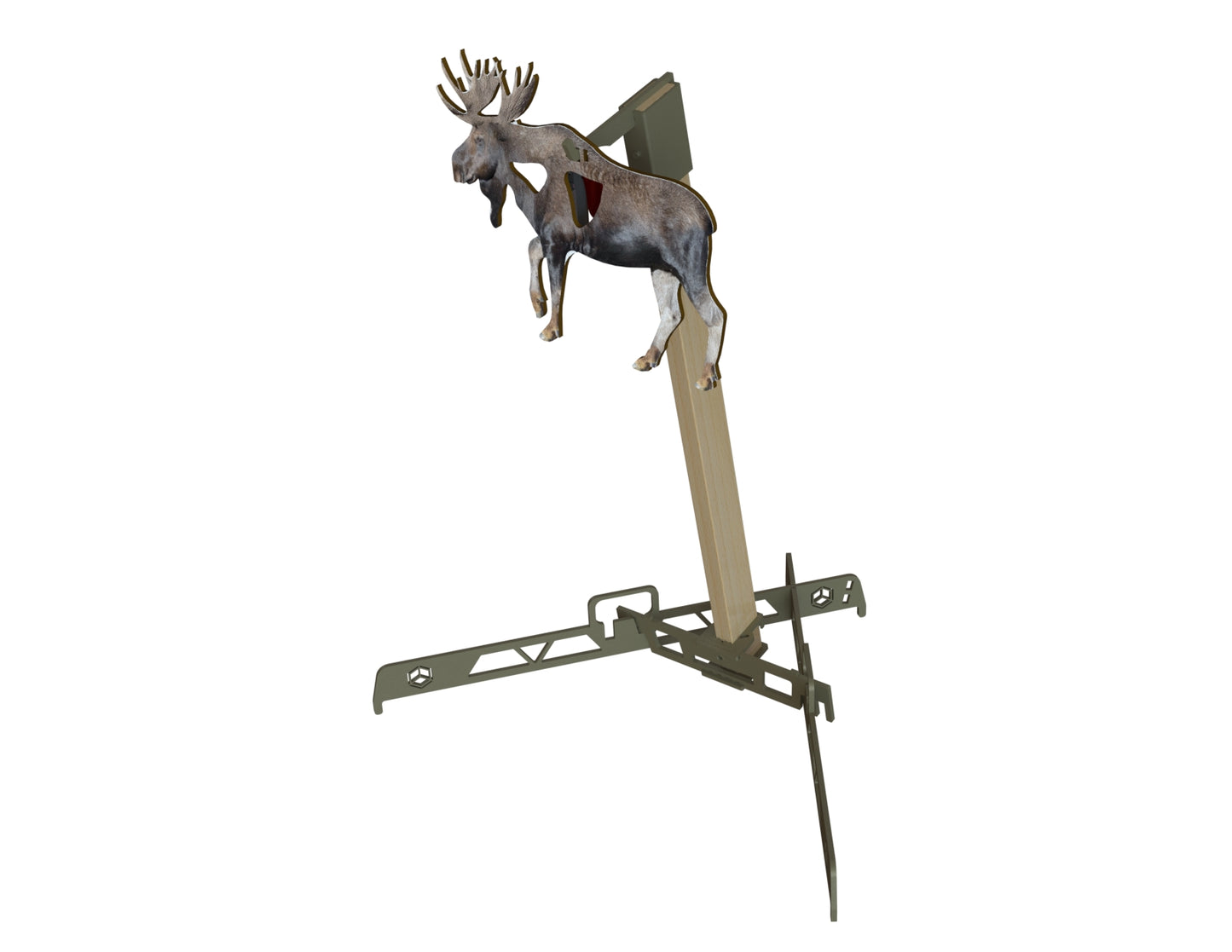 Moose w/ Spring Loaded Vitals Shot Flipper
