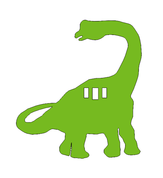 Brontosaurus Target