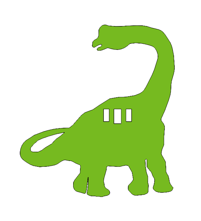 Brontosaurus Target